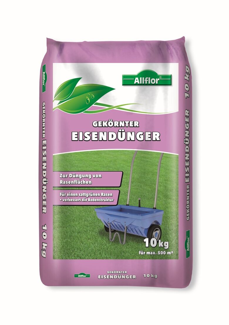 Allflor dzelzs mēslojums granulētais 12%, 10kg