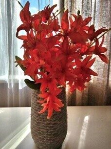 Mākslīgie ziedi Nr.224 - ziedu pušķis 