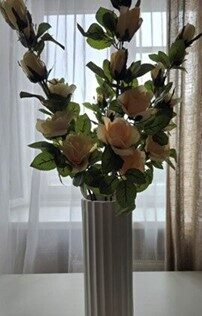 yellow roses on a stem no.79