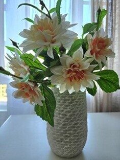 Artificial flowers no. 160 - dahlia bouquet