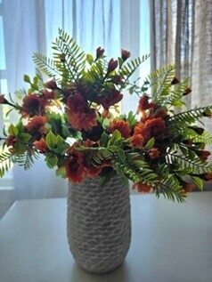 Artificial flowers no. 165 - chrysanthemum bouquet