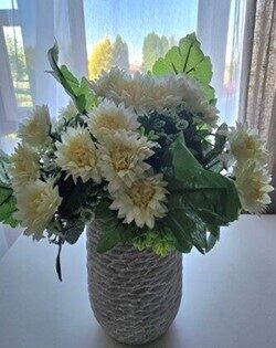 Artificial flowers no. 163 - chrysanthemum bouquet