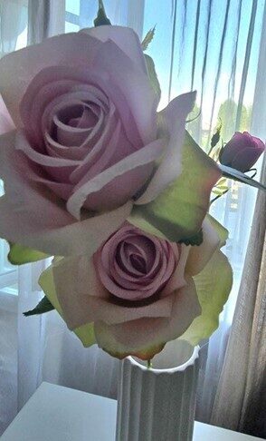 Artificial flowers No.170- rose branch