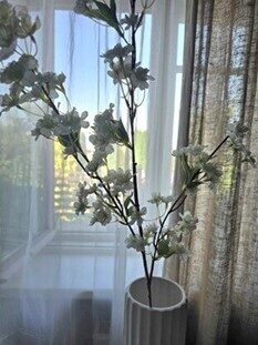 Artificial flowers No.182 - apple blossom branch