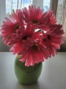 Artificial flowers No. 185 - gerbera bouquet
