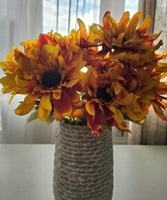 Artificial flowers No. 186 - rudbeckia bouquet