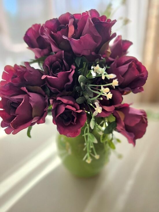 Artificial flowers No.155 - rose bouquet