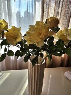 Artificial flowers No.212 - roses on a stem