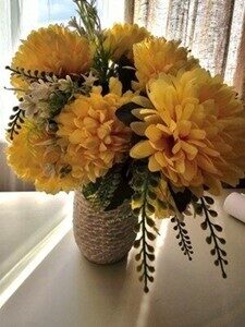 Artificial flowers No.216 - chrysanthemum bouquet