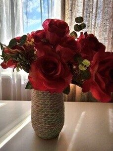 Artificial flowers No.217 - rose bouquet