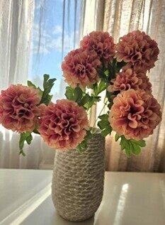 Artificial flowers No.221 - dahlia bouquet