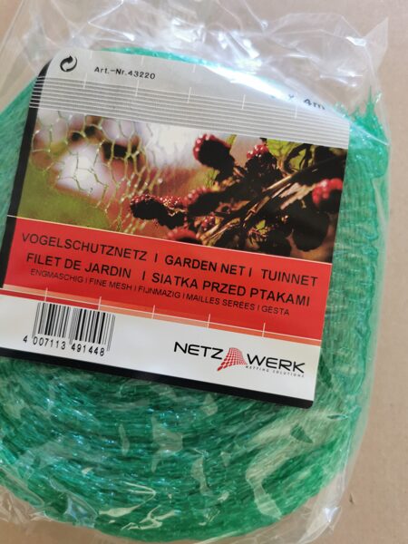 Net against birds, size 4mx5m