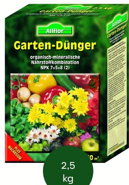 Allflor dārza mēslojums 2.5kg