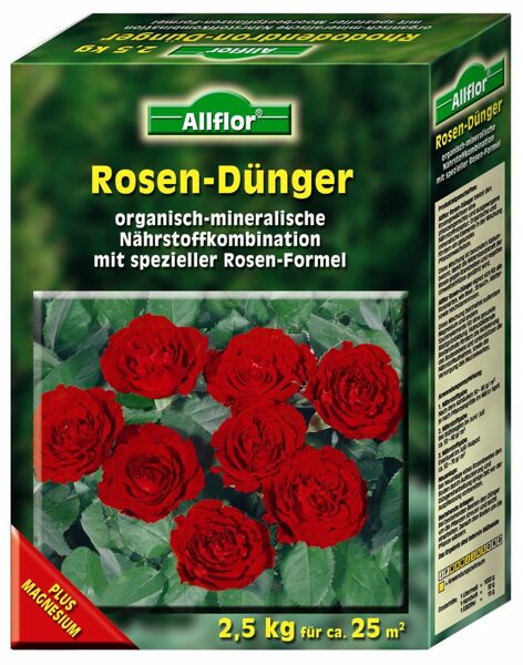 Allflor rožu mēslojums 2.5kg