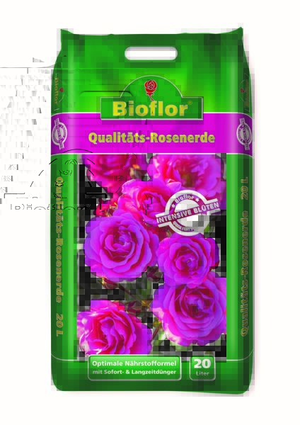 Bioflor quality soil for roses 20l