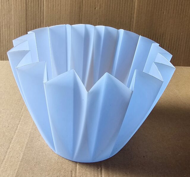 plastmasas pods-paliknis gaiši zils 