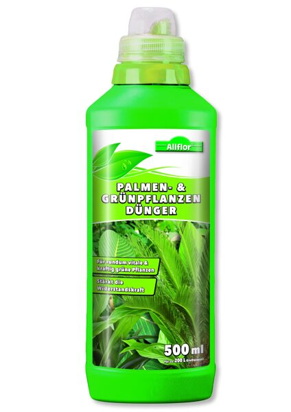 Allflor mēslojums palmām un zaļajiem augiem 0.5l