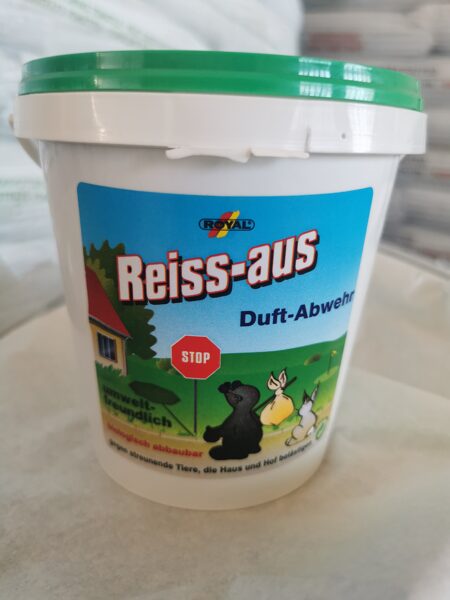 dog, cat repellent Reiss aus 